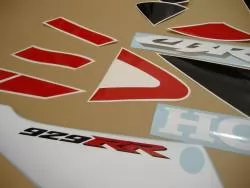 Honda 929RR 2001 red complete sticker kit