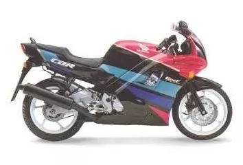 Honda 600 F2 1991 black pink decals