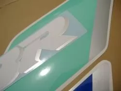 Honda CBR 600 F2 1991 black decals kit 