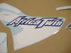Honda 750 2002 Africa Twin blue full decals kit 