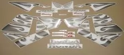 Honda CBR 600RR 2005 black stickers