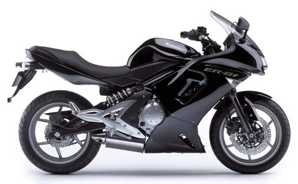 Kawasaki ER-6F 2006 650R black decals