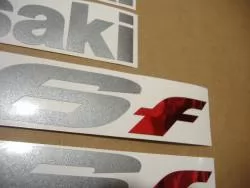 Kawasaki ER-6F 2008 complete sticker kit