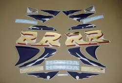 Honda 919RR Fireblade 1999 blue reproduction decals