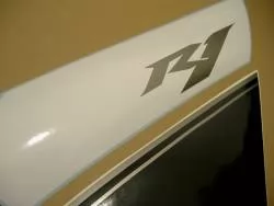 Yamaha YZF R1 2011 RN22 blue stickers kit