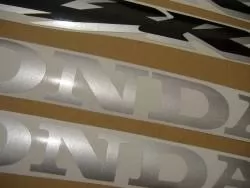 Honda 600RR 2005 blue full decals kit