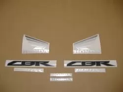 Honda 600RR 2012 black stickers set