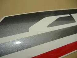 Honda 600F 2012 white labels graphics