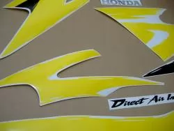 Honda 600 F3 1997 yellow stickers set