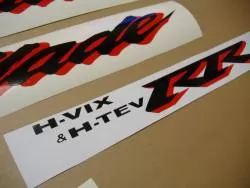 Honda CBR 929RR 2001 SC44 silver decals kit 