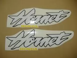 Honda CB600F 1998 Hornet red restoration decals