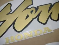 Honda 600F 1999 red complete sticker kit