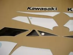 Kawasaki ZX 9R 2002 green full decals kit