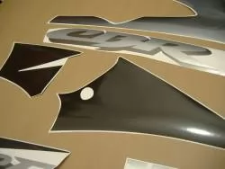 Honda CBR 600 F4 2002 blue decal set