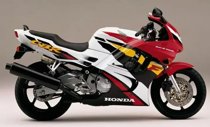 Honda CBR 600F F3 1996 white decals