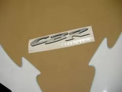 Honda cbr 600 f3 1996 white graphics set