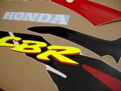 Honda 600 F3 1996 white stickers set