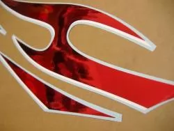 Kawasaki 250R 2007 Ninja silver logo graphics
