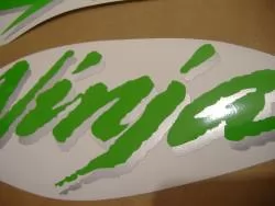 Kawasaki ZX-6R 2000 Ninja black decals