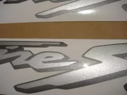 Honda VTR 1000F 2003 matte black stickers kit