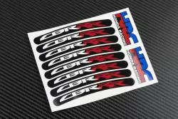 wheel rim stripes decals stickers honda cbr 1000rr fireblade sc57 sc59 hrc racing