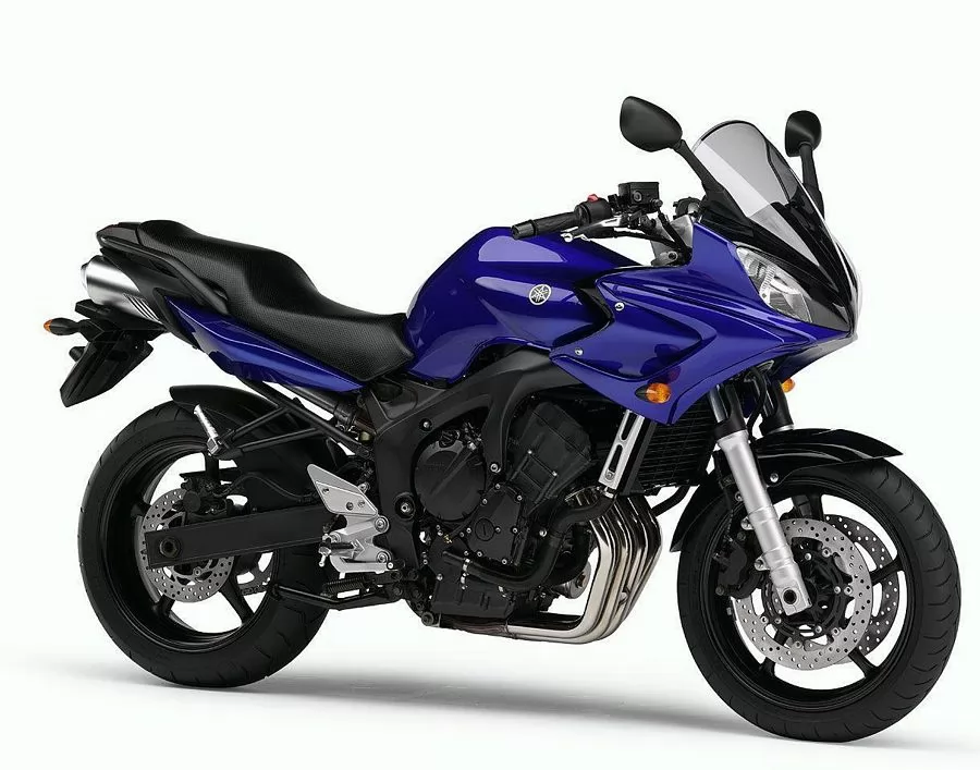 Yamaha FZ6 2005 Fazer blue stickers
