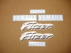 Yamaha FZS 600 2001 5DMC blue stickers set