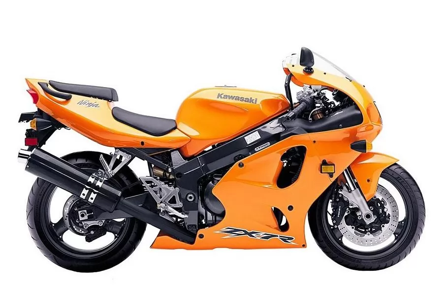 Kawasaki ZX7R 2003 Ninja orange decals kit