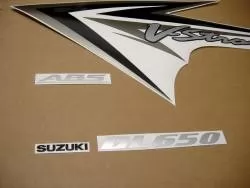 Suzuki DL 650 K9 orange labels graphics