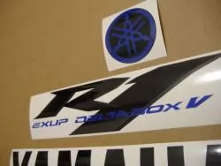 Yamaha YZF-R1 2005 5vy custom logo graphics