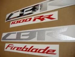 Honda 1000RR 2014 SC59 black full decals kit