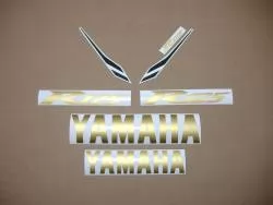 Yamaha R125 2012 white labels graphics