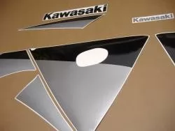 Kawasaki ZX9R 2003 Ninja blue decals kit