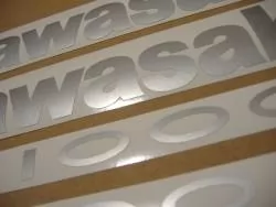 Kawasaki Z 1000 2004 Ninja red logo graphics