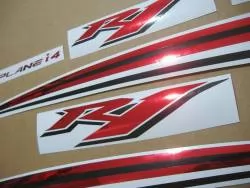 Yamaha R1 2010 14b complete sticker kit