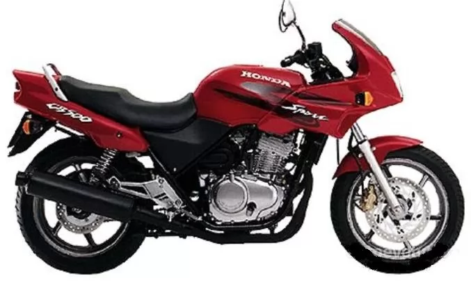 Honda CB 500SW 1999 red stickers set 