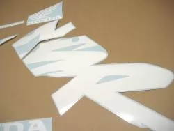 Honda 125R 2000 white stickers set