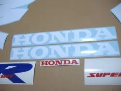 Honda NSR 125R 2000 white stickers