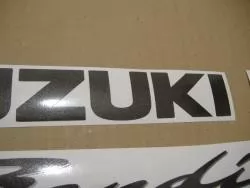 Suzuki 1200S 2001 silver adhesives set