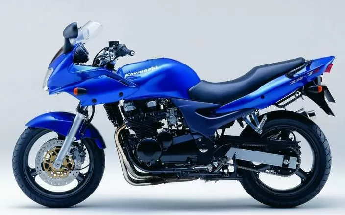 Kawasaki zr750-h1 2002 blue adhesives set