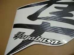 Suzuki Hayabusa 2004 2005 carbon fiber decals set