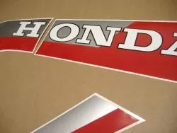 Honda cbx 750 rc17 1986 black graphics kit