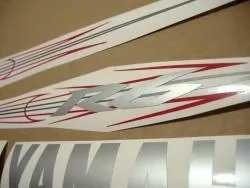 Yamaha r6 2co rj11 2006 2007 black stickers kit 