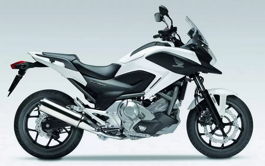 Honda NC700X 2014 white complete stickers kit