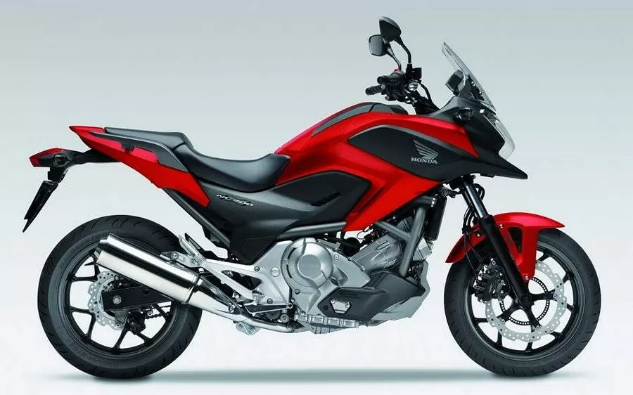 Honda NC700X 2014 red logo stickers kit