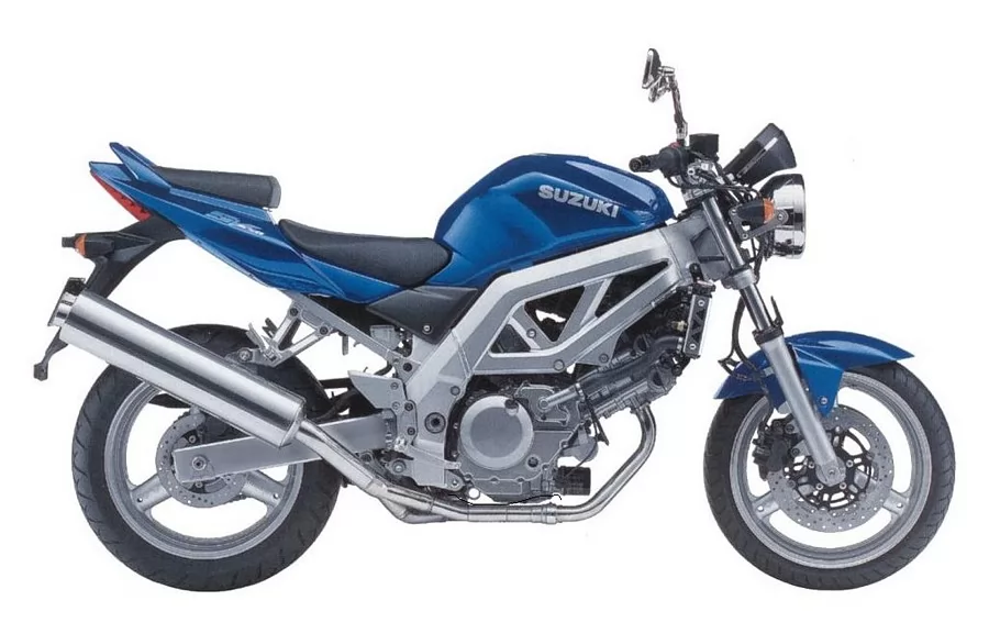Suzuki SV650 2003 blue complete sticker kit